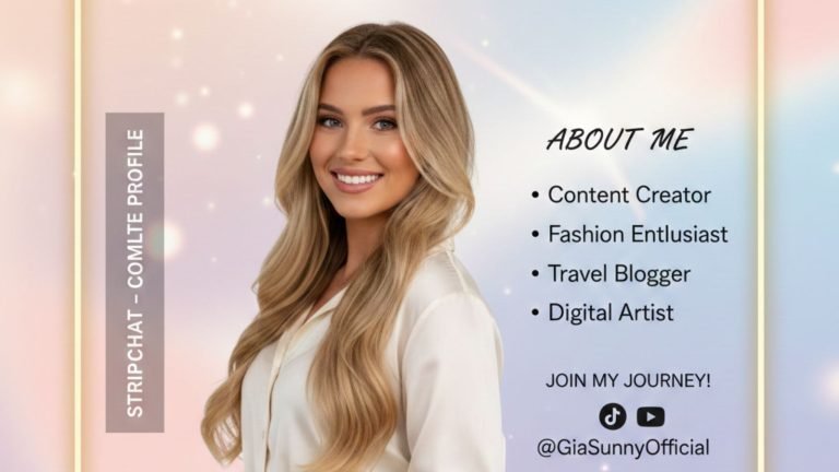 Model Gia_Sunny Biography Stripchat